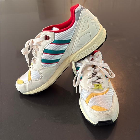 adidas Other - NWOT Adidas White and Red Sneakers